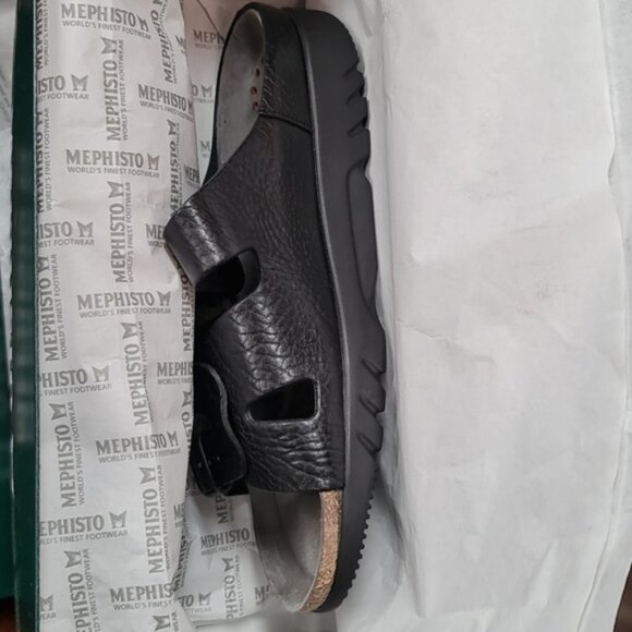 Mephisto Men's Zach Fit Cork Footbed Sandal - Picture 5 of 12